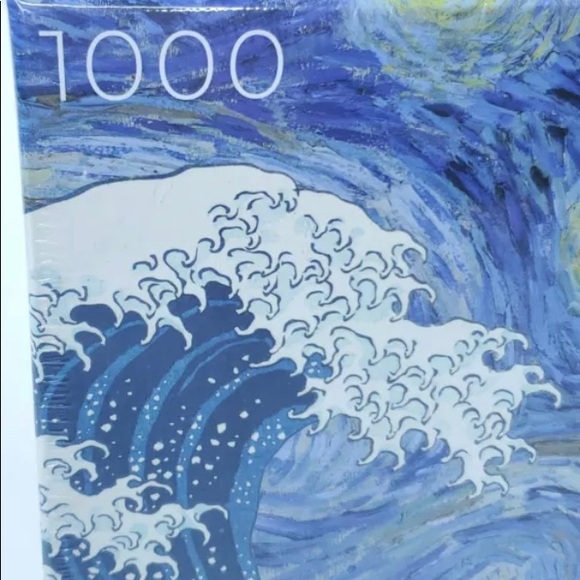 Starry Wave Jigsaw Puzzle 1000 Pc 20x30 Bluekazoo - Picture 1 of 6